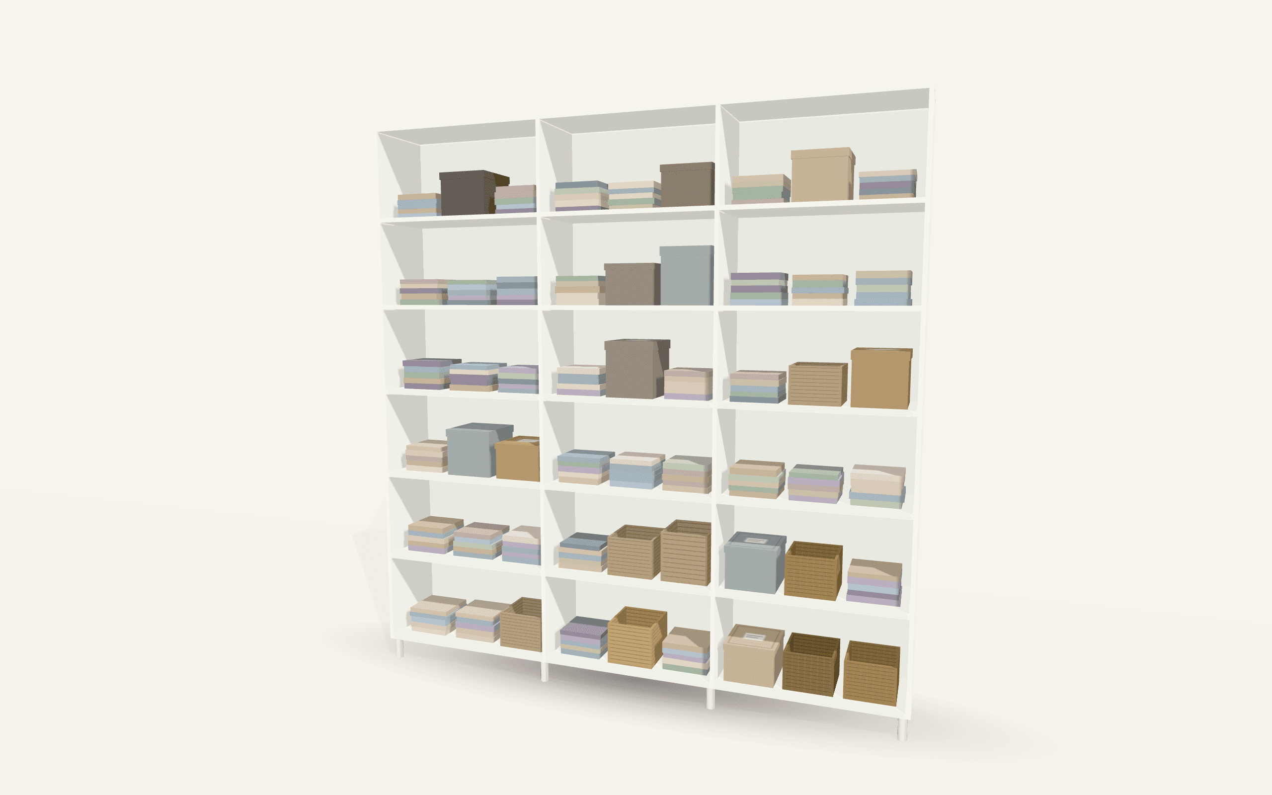 The Living-Room Bookcase Wall