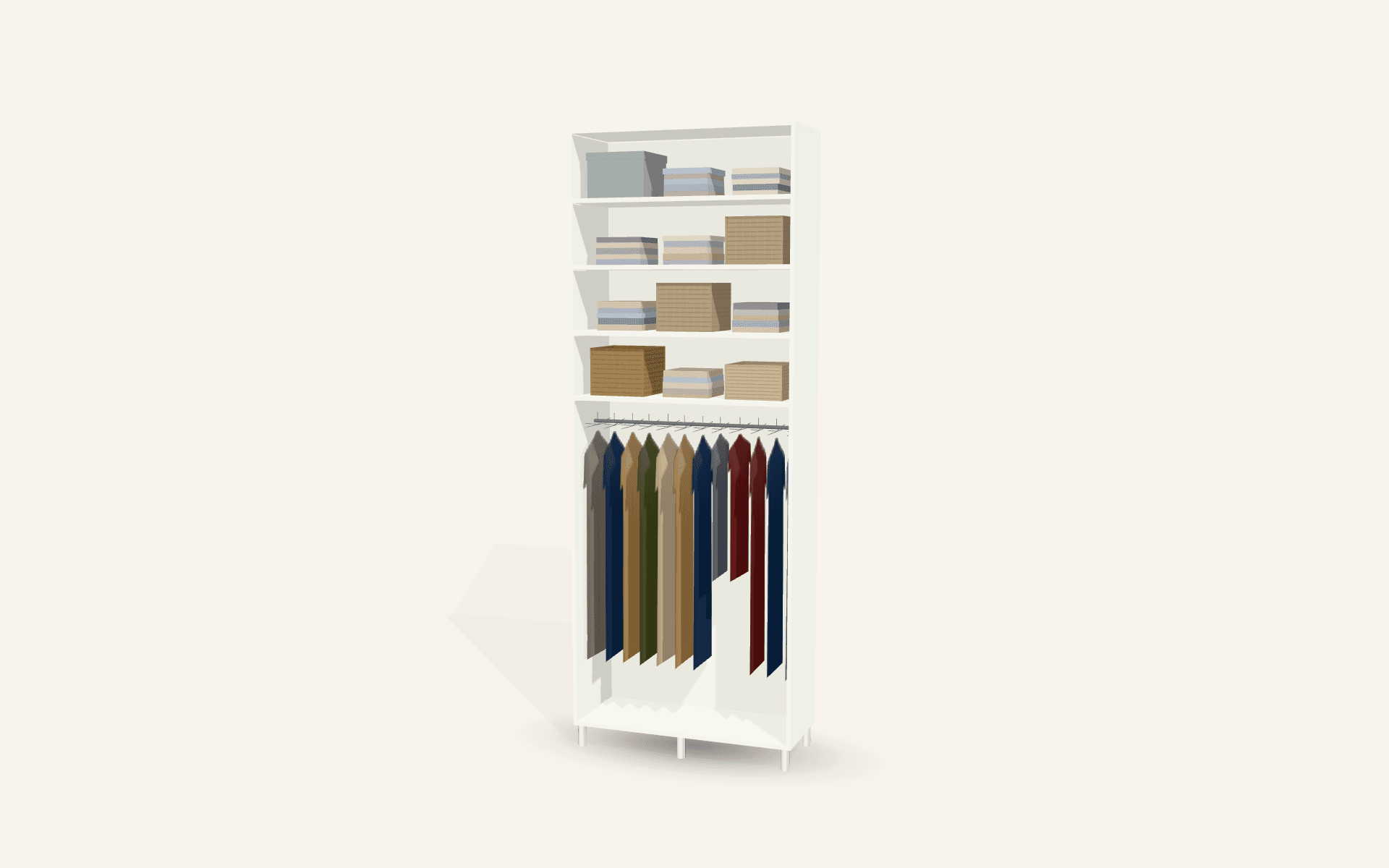 The Fireplace Alcove Cupboards + Shelves